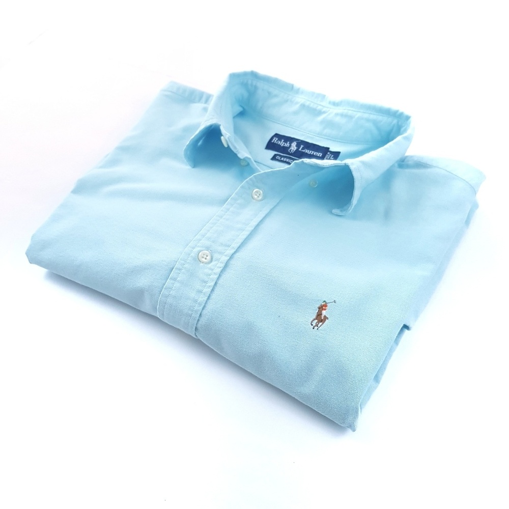 RALPH LAUREN men's classic fit button down shirt